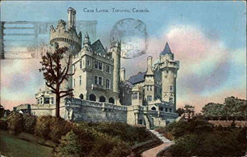 Casa Loma Toronto, Ontario A Kanadai Eredeti Antik Képeslap, 1931