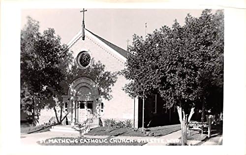 Szent Máté Katolikus Egyház Gillette, Wyoming képeslap