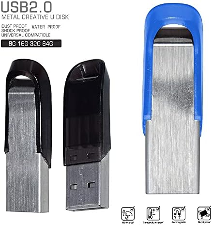 SXYMKJ 10db Divat Fém USB pendrive 128GB 32GB 64GB nagy Sebességű pendrive 16 GB 8 GB 4 GB Flash Memória, USB 2.0 Bot Ajándék
