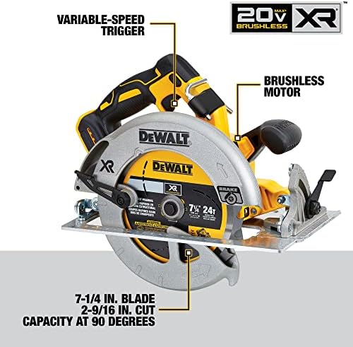DEWALT MAX 20V* BRUSHLESS 6 Tool Kit (DCK675D2)