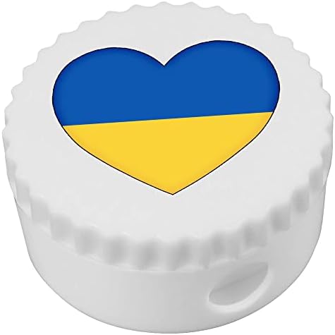 Azeeda 'Ukrán Zászló Szerelmes Szív' Kompakt ceruzahegyező (PS00034106)
