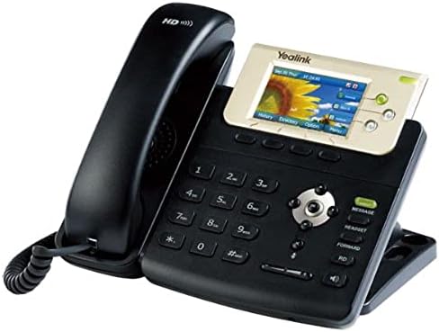 Yealink IGEN-SIP-T32G 1-Készülék Vezetékes Szín IP-Telefon POE, 3 Hüvelykes LCD