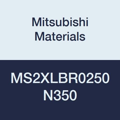 Mitsubishi Anyagok MS2XLBR0250N350 Keményfém Mostar Labdát Orra Végén, Malom, Hosszú Nyak, 2 Rövid Fuvola, 5 mm Vágási Átmérő