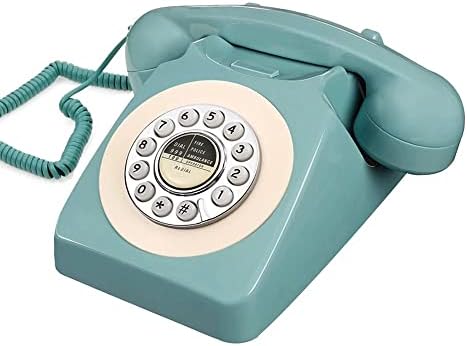 MXIAOXIA Retro Telefon, Vezetékes Vintage Antik Telefon Vezetékes Telefon, a Legjobb Telefon Ajándékok Az 1960-as évekből