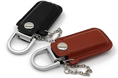 SXYMKJ pendrive Bőr 64 gb-os USB pendrive 32 GB, 16 GB 8 GB 4 gb-os pendrive, USB Flash Drive Usb2.0 (Méret : 16GB, Szín