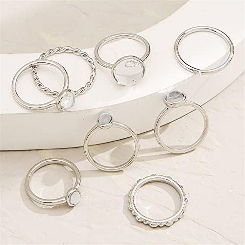 Női Hüvelykujj Gyűrűk Egyéni Szerelmes Szív Gyűrű Fém Trend Ajándék Gyűrű, Arany 8, Ékszerek, Divatos Retro Darab Cirkon