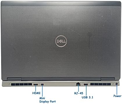 Dell Precision 7530 FHD Munkaállomás FHD Nem Érintőképernyős Laptop Pc Intel Core i9-8950HK 32 GB Ram, 1 tb-os SSD Meghajtó,