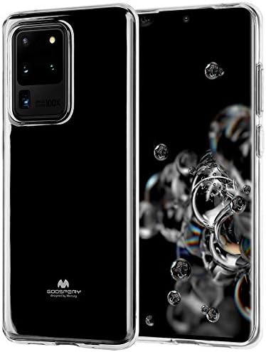 GOOSPERY Tiszta Jelly Samsung Galaxy S20 Ultra Esetben (2020) Slim Vékony Gumi TPU Tok - Átlátszó