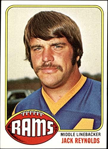 1976 Topps 446 Jack Reynolds Los Angeles Rams (Foci Kártya) NM Kos Székesfehérvár