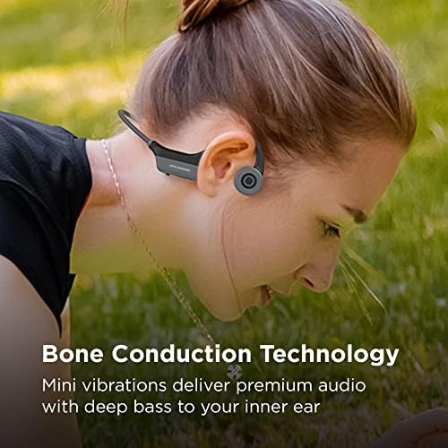 OPN Hang-Dashlyte Nyitott Fül csontvezetéses Fejhallgató - Bluetooth Vezeték nélküli Headset, beépített Led Világítás - Korszerűsített