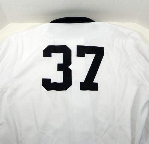 2009 Pittsburgh Pirates Charlie Morton 37 Játék Kiadott Fehér Jersey 1909 PBC 793 - Játék Használt MLB Mezek