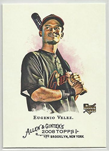 Eugenio Velez RC 2008 Topps Allen & Ginter Baseball-Kártya 142 San Francisco-i Óriás