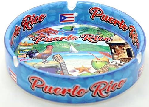 Puerto Rico Jelenet Teljes Wrap Porcelán Hamutartót 5