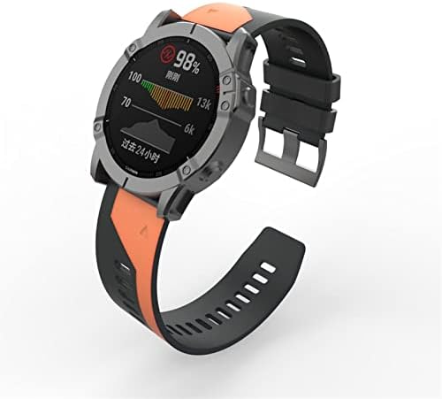 FACDEM Sport Szilikon Watchband csuklópántot a Garmin Fenix 6X 6 Pro 5X 5 + 3 HR Smartwatch 22 26mm EasyFit gyorskioldó Csuklópánt