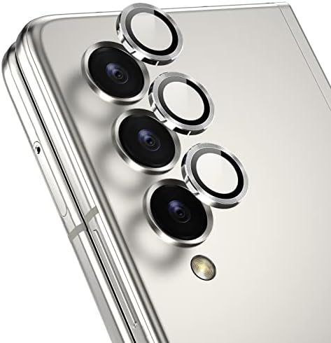 YWXTW Samsung Galaxy Z Fold 4 Kamera Lencséje Screen Protector [Telepítés Keret] Egyéni Ultra HD Edzett Üveg Kamera Fedél