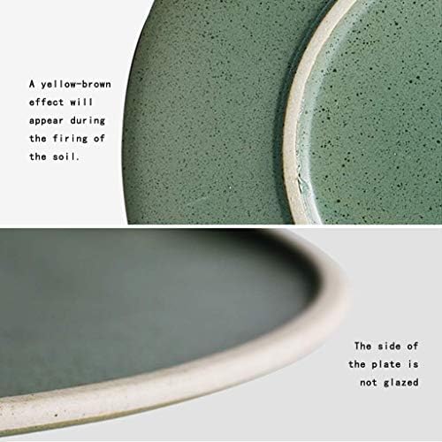SZALMA Kerámia tányér kerek - Porcelán Tányér Készlet,Z Tányér Porcelán Desszertes Tányér Saláta