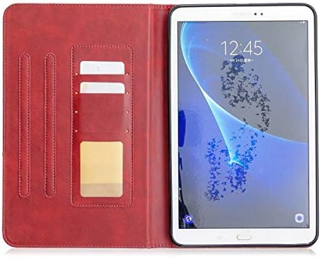 Tablet Zsák Prémium PU bőrtok Kompatibilis a Samsung Galaxy Tab Egy 10.1() T580/T585,Intelligens Mágneses Flip-Szeres