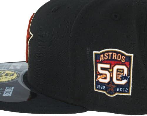 MLB Houston Astros Hiteles A Mező 59Fifty Sapka Tégla Vörös