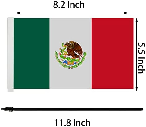 Amerikai & Mexikó Barátság Táblázat Zászló, Amerikai & Mexikó Asztal Zászló, Mexikói Zászló A Szoba Kijelző, Amerikai & Mexikó