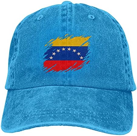 Évjárat Venezuela Venezuelai Zászló Büszkeség Sapka Felnőtt Állítható Hegy Klasszikus Mosott Casquette Farmer Sapka Kalap