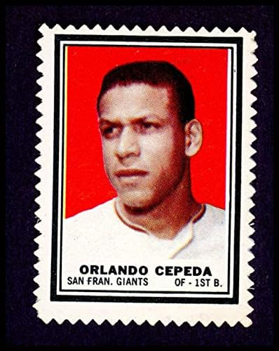 1962 Topps Orlando Cepeda San Francisco Giants (Baseball Kártya) NM Óriások