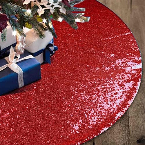 A Csillogó karácsonyfa Szoknya Tükrözi Gyönyörű Fény Színes Karácsonyi Flitteres Fa Ruhát Hozz magaddal Egy Luxus Megható