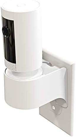 Outlet Mount Gyűrű Beltéri Kamera, 1 Csomag Plug-in-Fali tartó Állvány Adapter Csak a Gyűrűt, Beltéri Kamera, 360 fokban