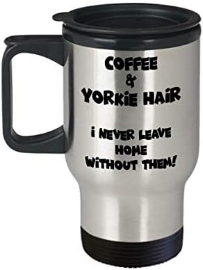 Yorkie Utazási Bögre - Vicces, Aranyos Tea Csésze Kávé - Tökéletes Utazáshoz, Valamint Ajándékok