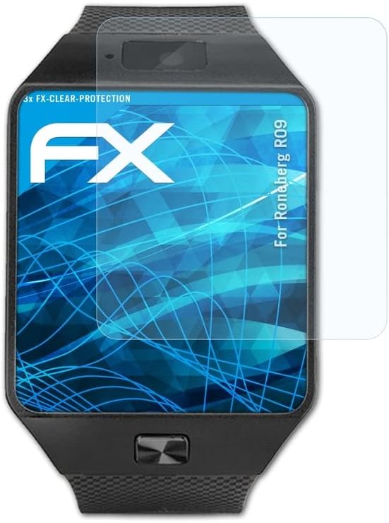 atFoliX Képernyő Védelem Film Kompatibilis Roneberg R09 képernyővédő fólia, Ultra-Tiszta FX Védő Fólia (3X)
