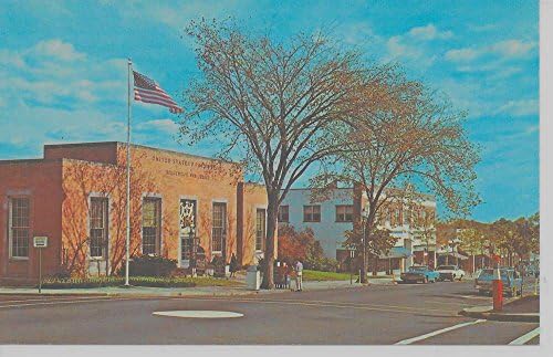 Ridgewood New Jersey üzleti negyed Bergen County vintage pc Z10963
