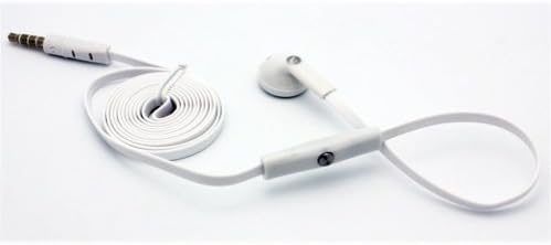 Lapos Fehér Vezetékes Kihangosító Mono Fülhallgató Egyetlen Fülhallgató Fülhallgató Mikrofon Boost Mobile Samsung Galaxy