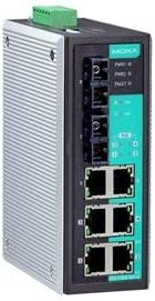 A Moxa Nem felügyelt Ethernet-Kapcsoló 3 10/100BaseT(X) Port, 4 PoE Port, 1 100BaseFX Egyetlen Mód Port SC Csatlakozó, 0-60°C