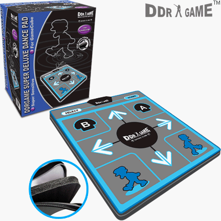 Dance Dance Revolution Super Deluxe DanceCube Tánc Pad GameCube [GameCube]