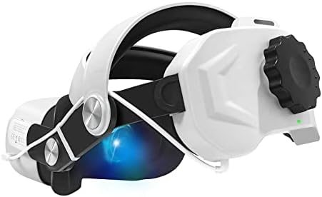 Állítható fejpánt a Oculus Quest 2 5200 mah Akkumulátor, Gyors Töltés VR Hatalom hosszabb Játékidő, a Counter Balance & Állítható