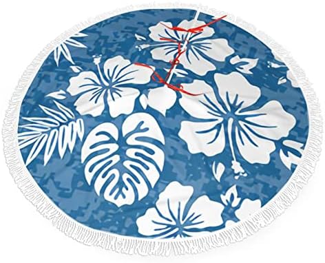 Hawaii-Aloha Floraldrawstring karácsonyfa Szoknya, a Karácsonyi Ünnep lakberendezési 36