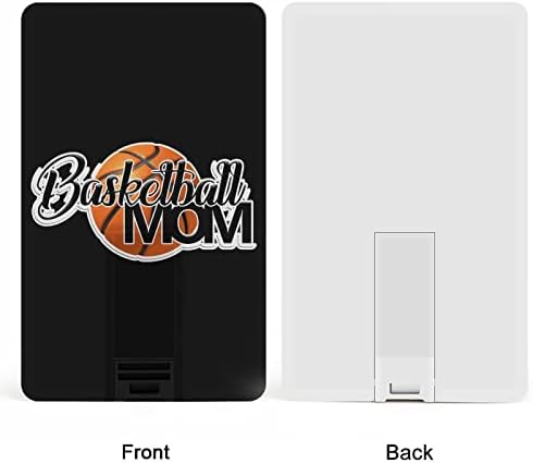Kosárlabda Anya Hitel, Bank Kártya, az USB Flash Meghajtók Hordozható Memory Stick Kulcsot Tároló Meghajtó 64G