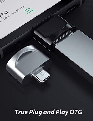 USB-C Női USB Férfi Adapter (2pack) Kompatibilis a Samsung Galaxy Note 9 OTG a C-Típusú Töltőt. Használja a terjeszkedés