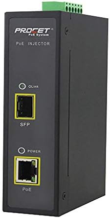 Ipari 95W DIN Sín Hi-POE Média Convertersl12~55V DC InputI SFP összeköttetés-Réz RJ45 PoE++ 95W -802.3 a 802.3 af Optikai,