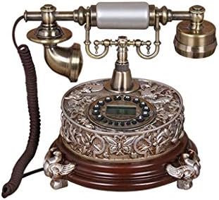 WALNUTA Antik Telefon, Vezetékes Digitális Vintage Telefon Klasszikus Európai Retro Vezetékes Telefon, Vezetékes Fülhallgató