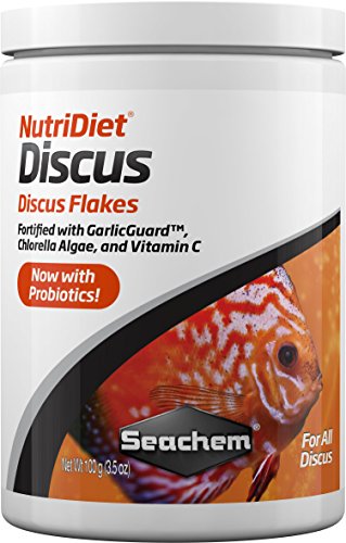 Seachem NutriDiet Diszkosz Pehely - Erődített díszhalak étrend-Kiegészítő 500g