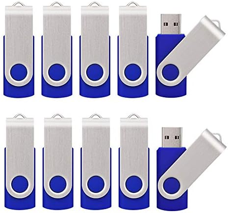 KALSAN 100 Csomag 16GB USB Flah Vezet Tömeges USB 2.0 16 gb-os pendrive-100 Csomag USB pendrive 16GB-Kék