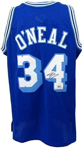 Shaquille O ' Neal HOF Aláírt LA Lakers Mitchell & Ness Jersey Fanatikusok 163536 - Dedikált NBA Mezek