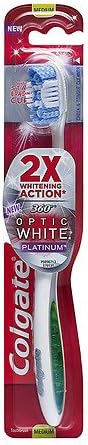 A Colgate 360 Optikai Fehér Platinum Fogkefe Közepes (10 Pack)